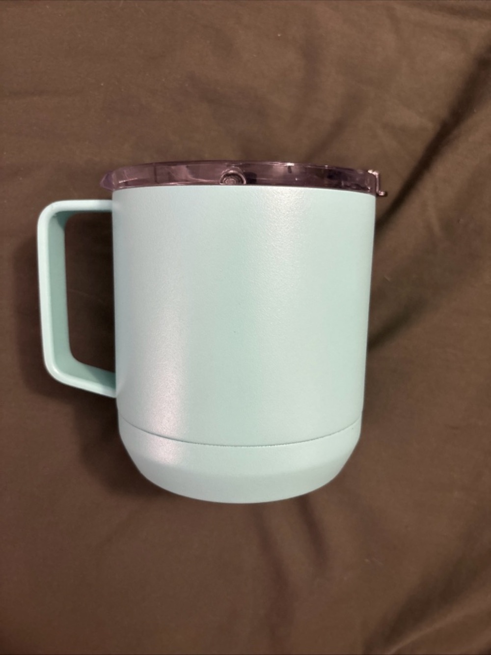Magellan Outdoors Teal Throw Back 14 oz Mug with Locking Lid *See All Pictures*